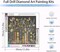 Books 5D Diamond Painting Kit for Adults – DIY Full Drill Gem Art for Beginners – Diamond Dot Craft Kit for Home Wall Decor – 13.8 x 13.8 Inch